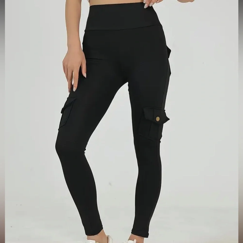 Women's High Waist With Pocket Leggings, Stretchy, and quick Dry - Picture 6 of 8